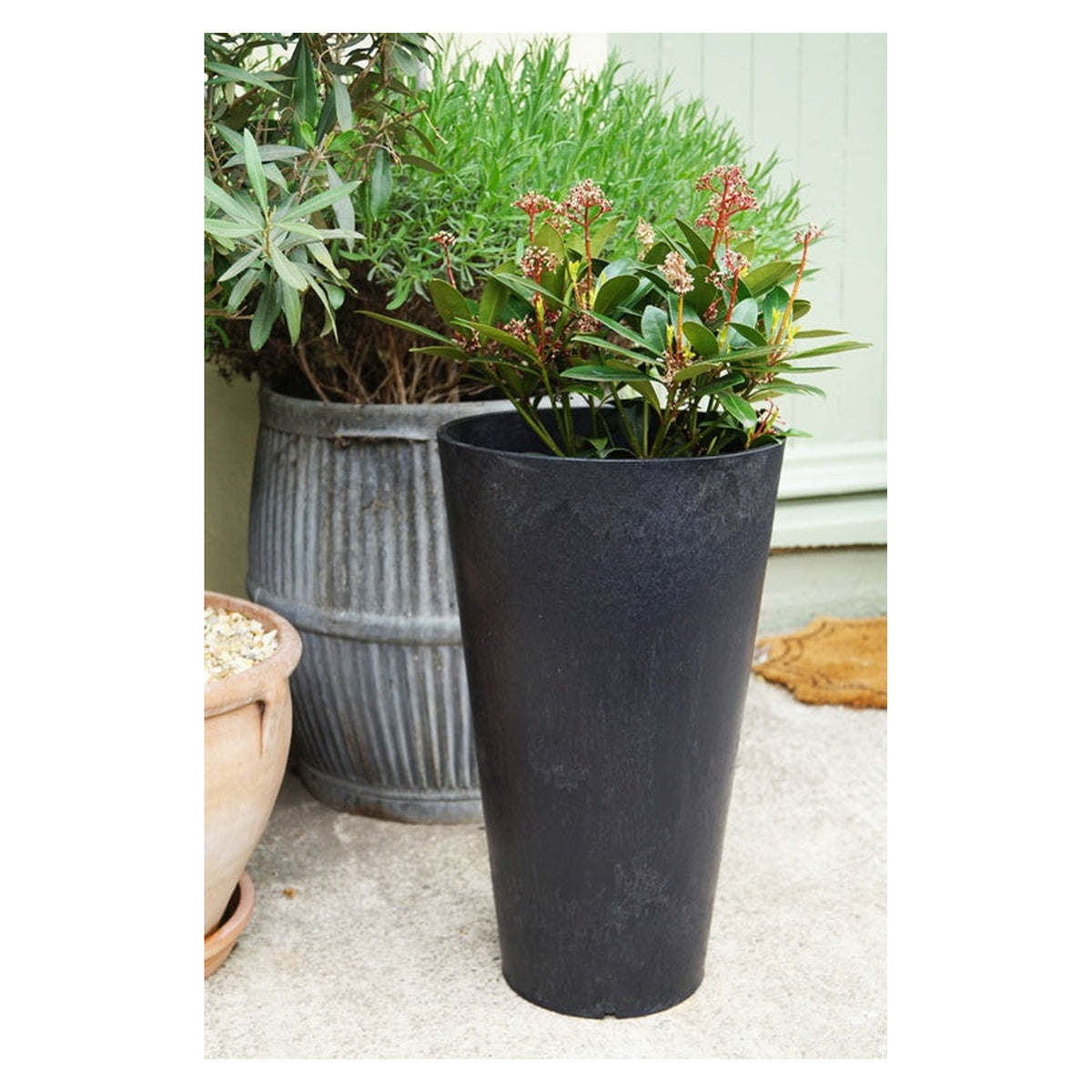Concerto Planter - 50cm Slate, view 2