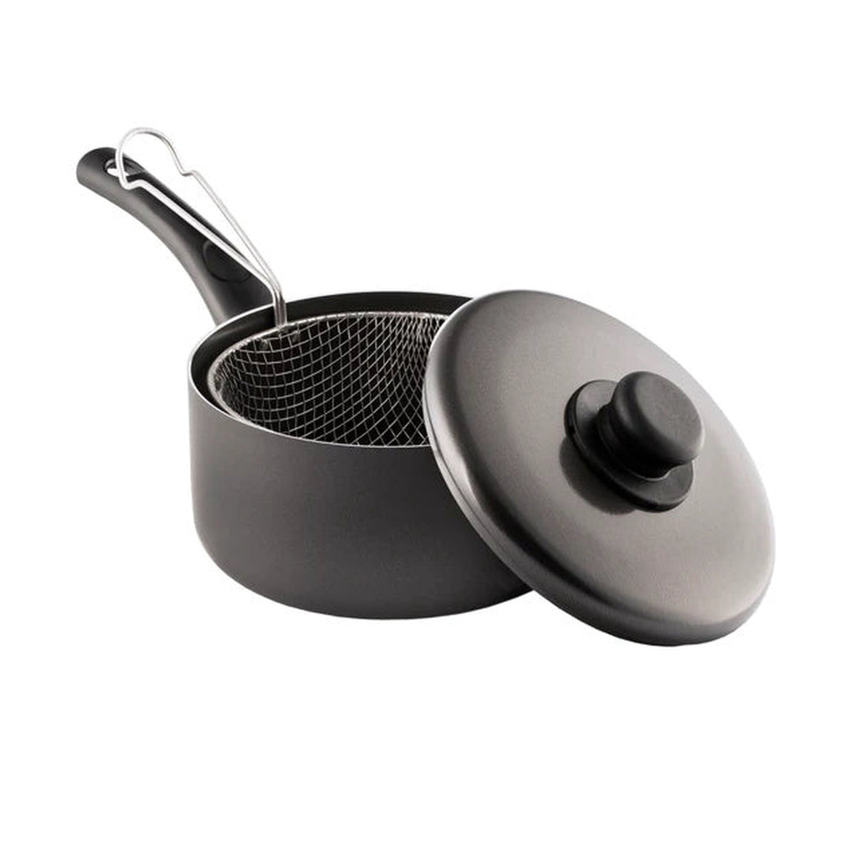 CookClassic 20cm non stick chip pan with basket