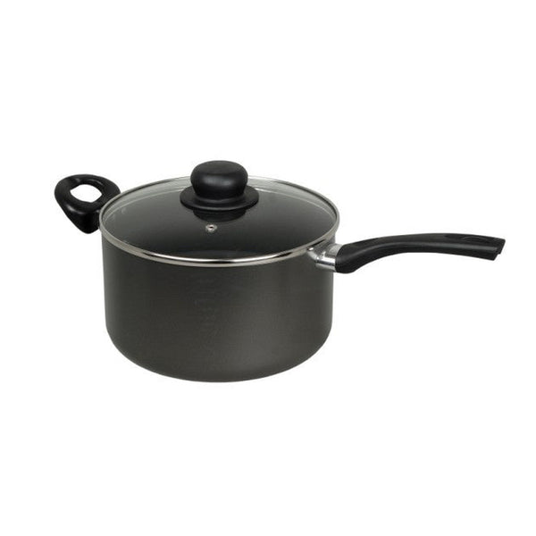CookClassic 22cm non stick saucepan with glass lid