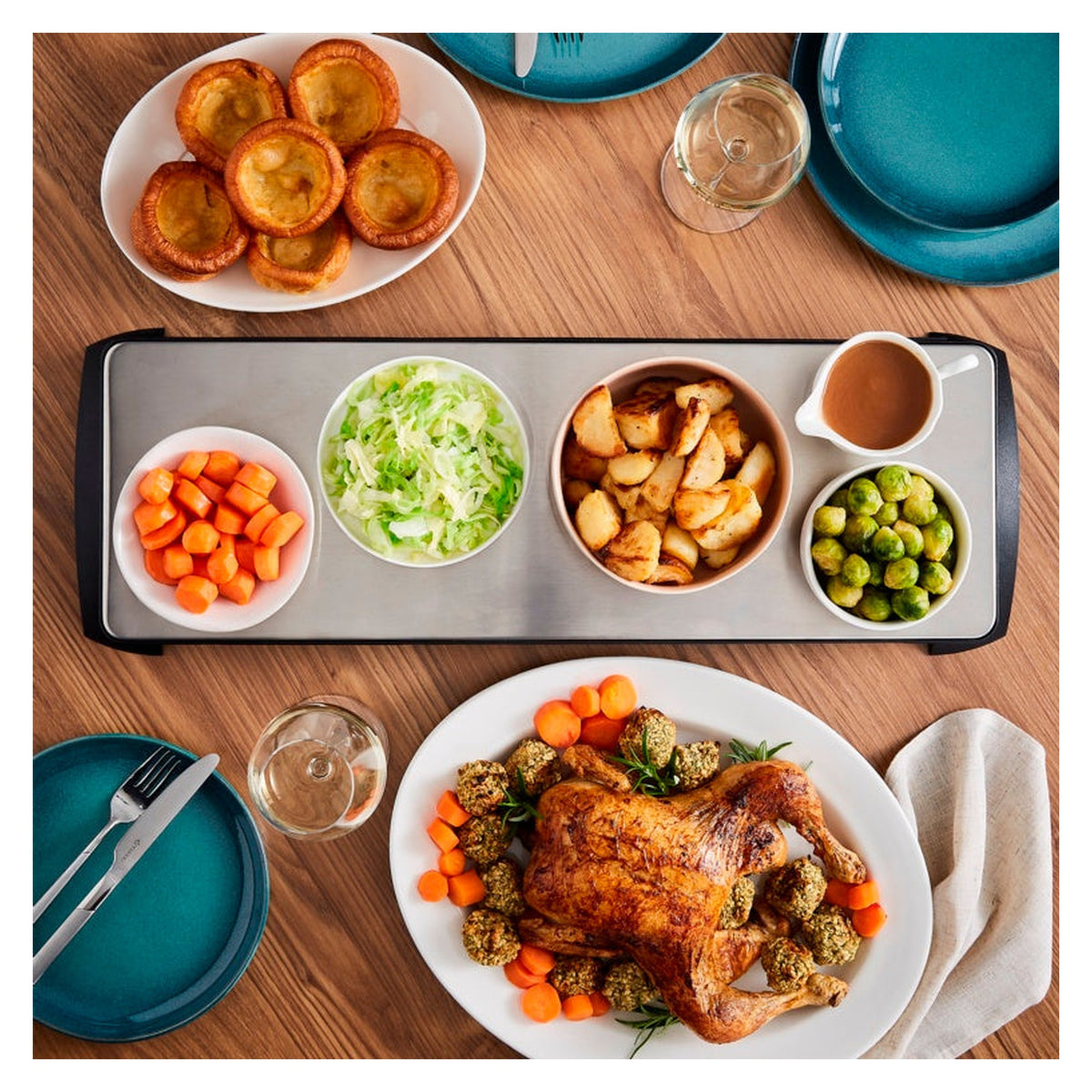 Cordless Warming Tray - 800w, view 7