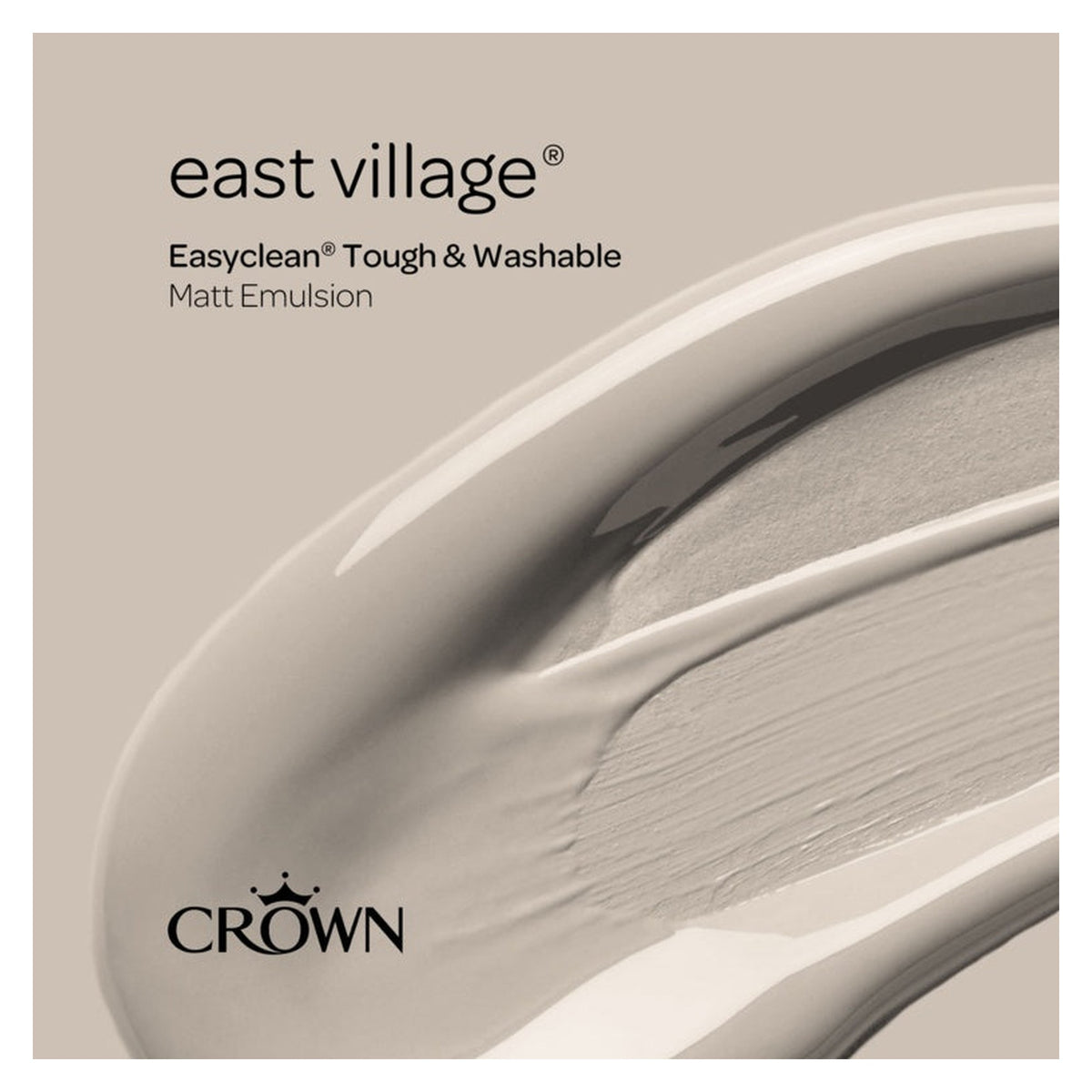 Crown Easyclean Matt Emulsion 2.5L tin in East Village, view 3
