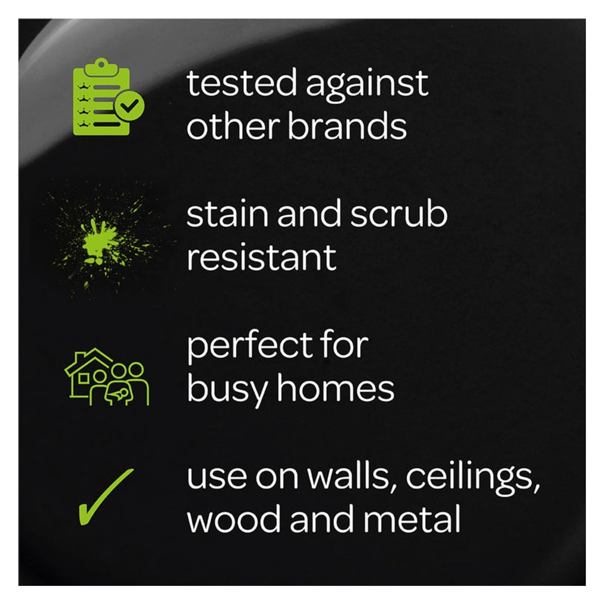 Crown Easyclean Matt Emulsion 2.5L tin in Powdered Clay, view 3