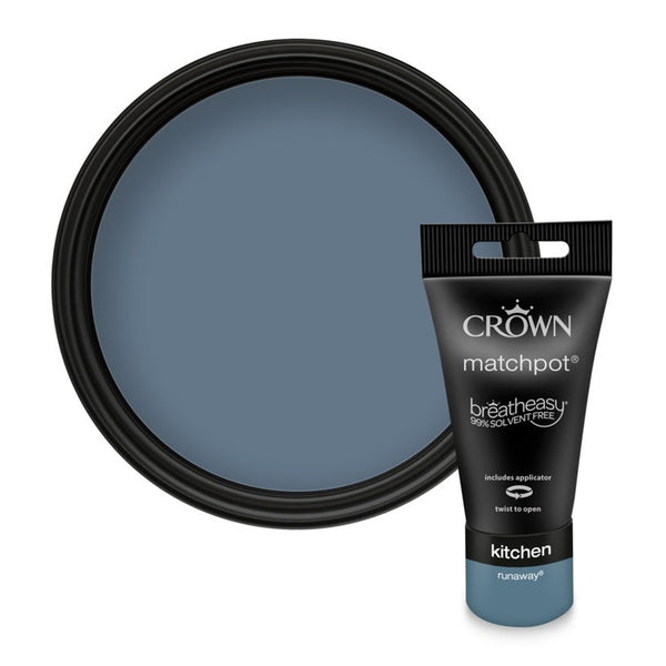 Crown Matt Emulsion 40ml pot in Runaway