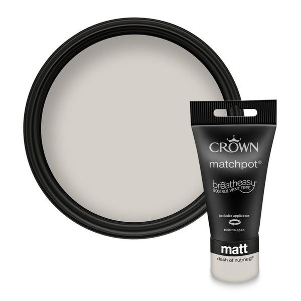 Crown Matt Emulsion Dash of Nutmeg 40ml pot