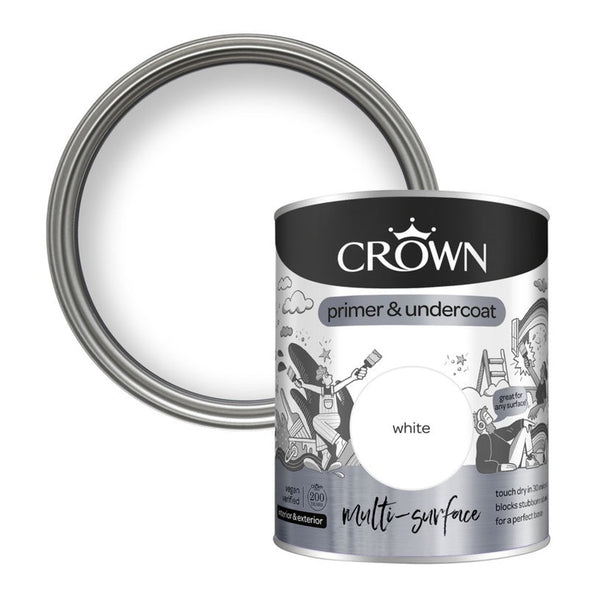 Crown Quick Dry Multi Surface Primer & Undercoat 750ml