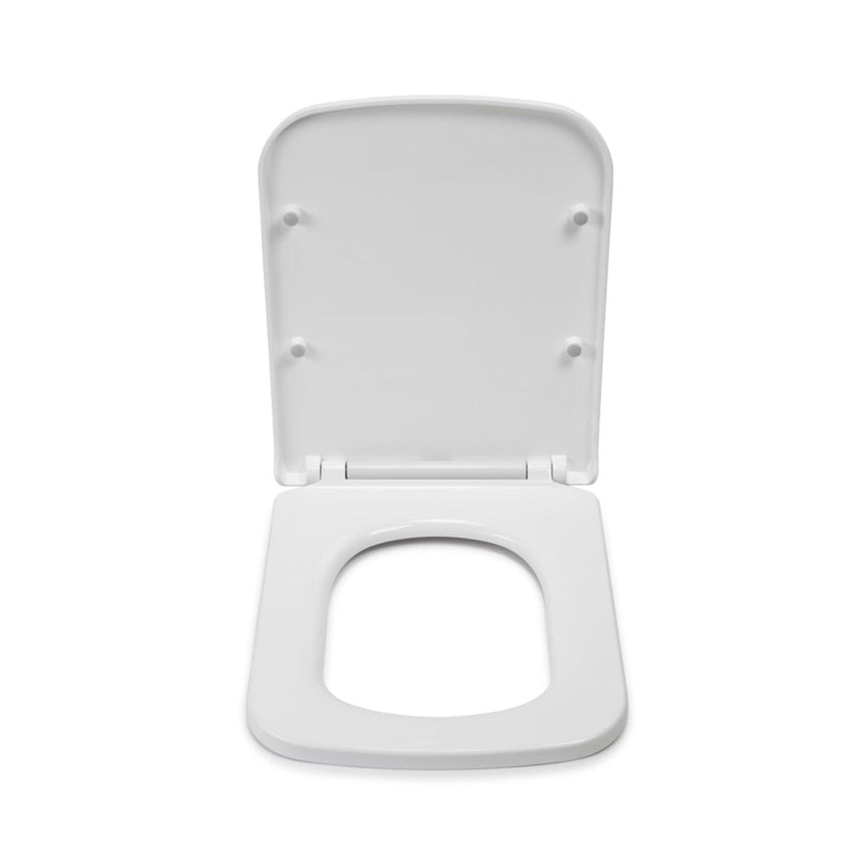 Croydex Leven square soft close toilet seat, view 3