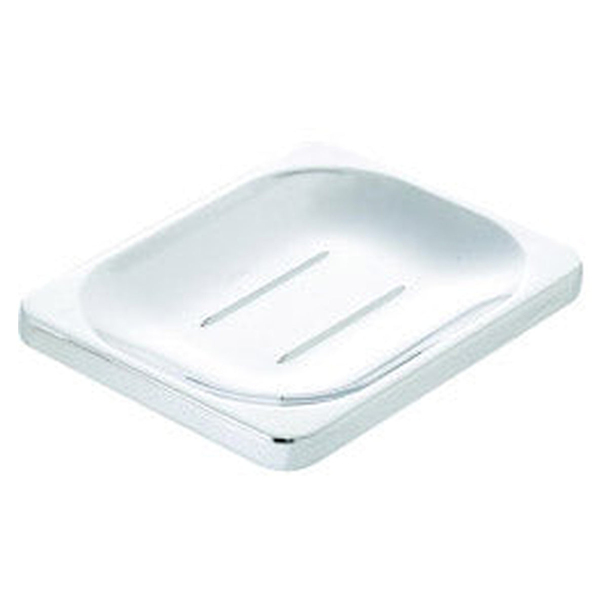 Croydex Sutton chrome soap dish