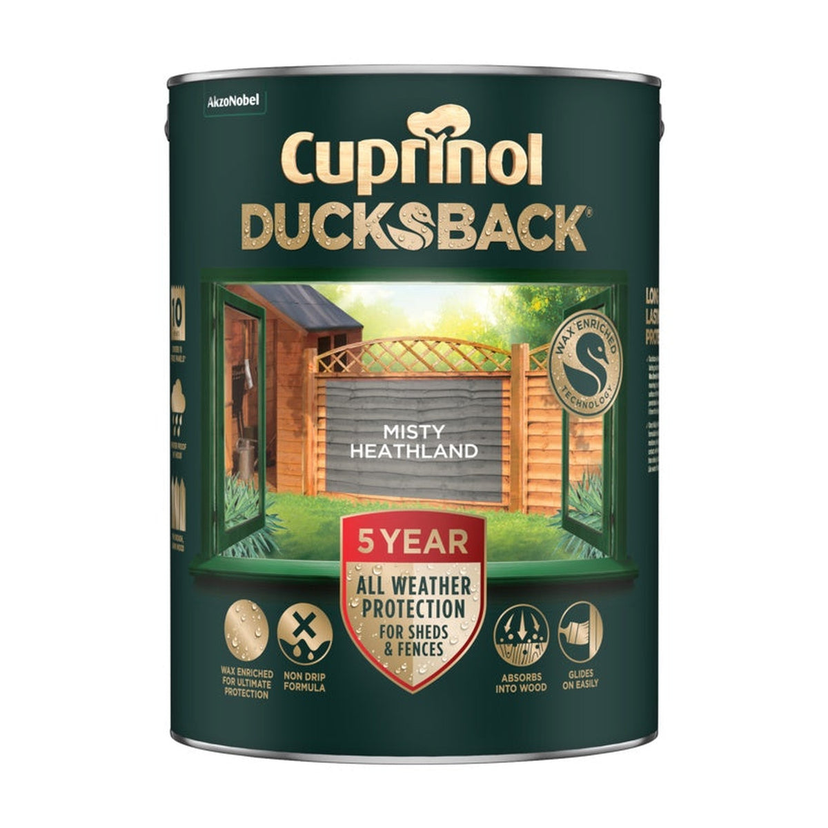 Cuprinol Ducksback Misty Heathland 5L