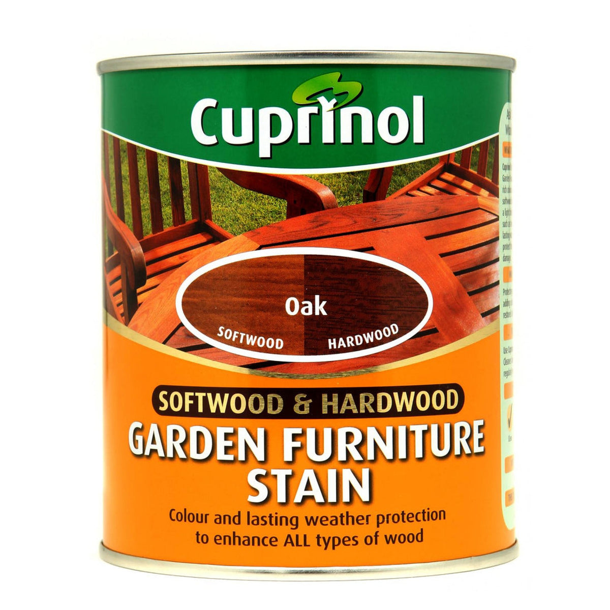 Cuprinol Garden Furniture Stain 750ml tin in Oak