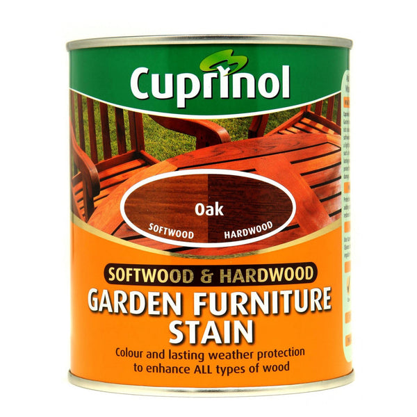 Cuprinol Garden Furniture Stain 750ml tin in Oak