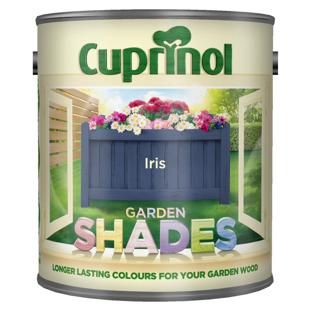 Cuprinol Garden Shades 1L tin in Iris