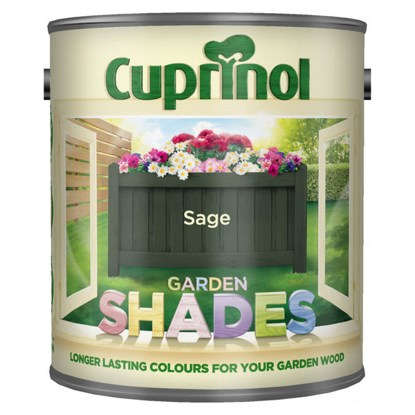 Cuprinol Garden Shades 1L tin in Sage