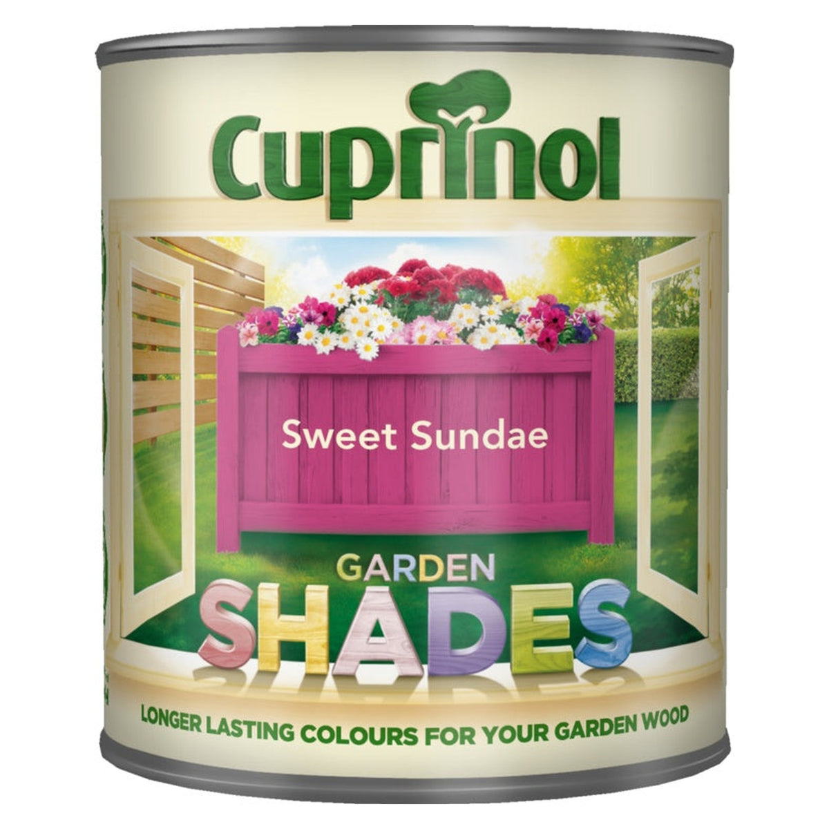 Cuprinol Garden Shades 1L in Sweet Sundae