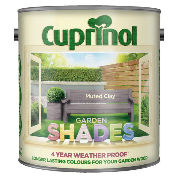 Cuprinol Garden Shades Muted Clay 2.5L tin
