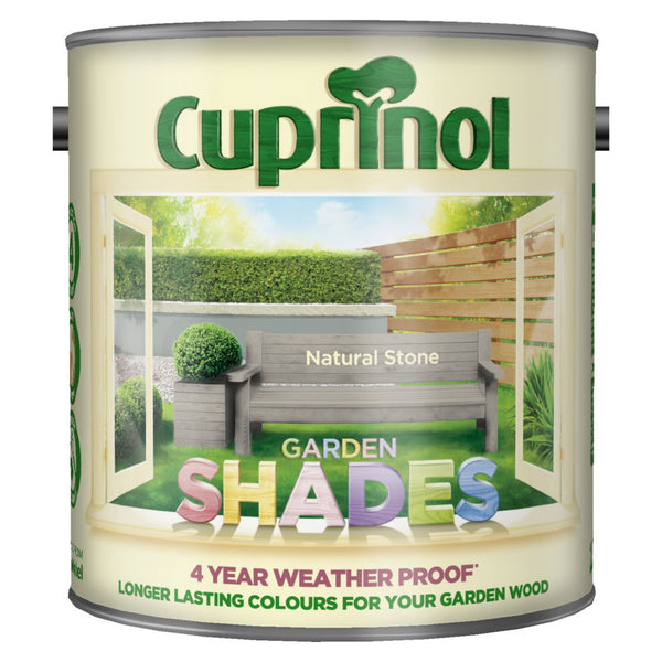 Cuprinol Garden Shades 2.5L tin in Natural Stone