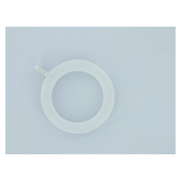 Curtain Pole Ring White 28mm - 4 Pack