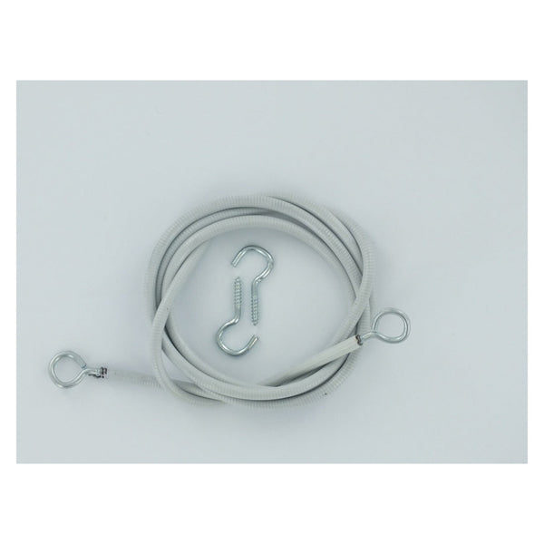 Curtain Wire 158cm + Hooks Eyes