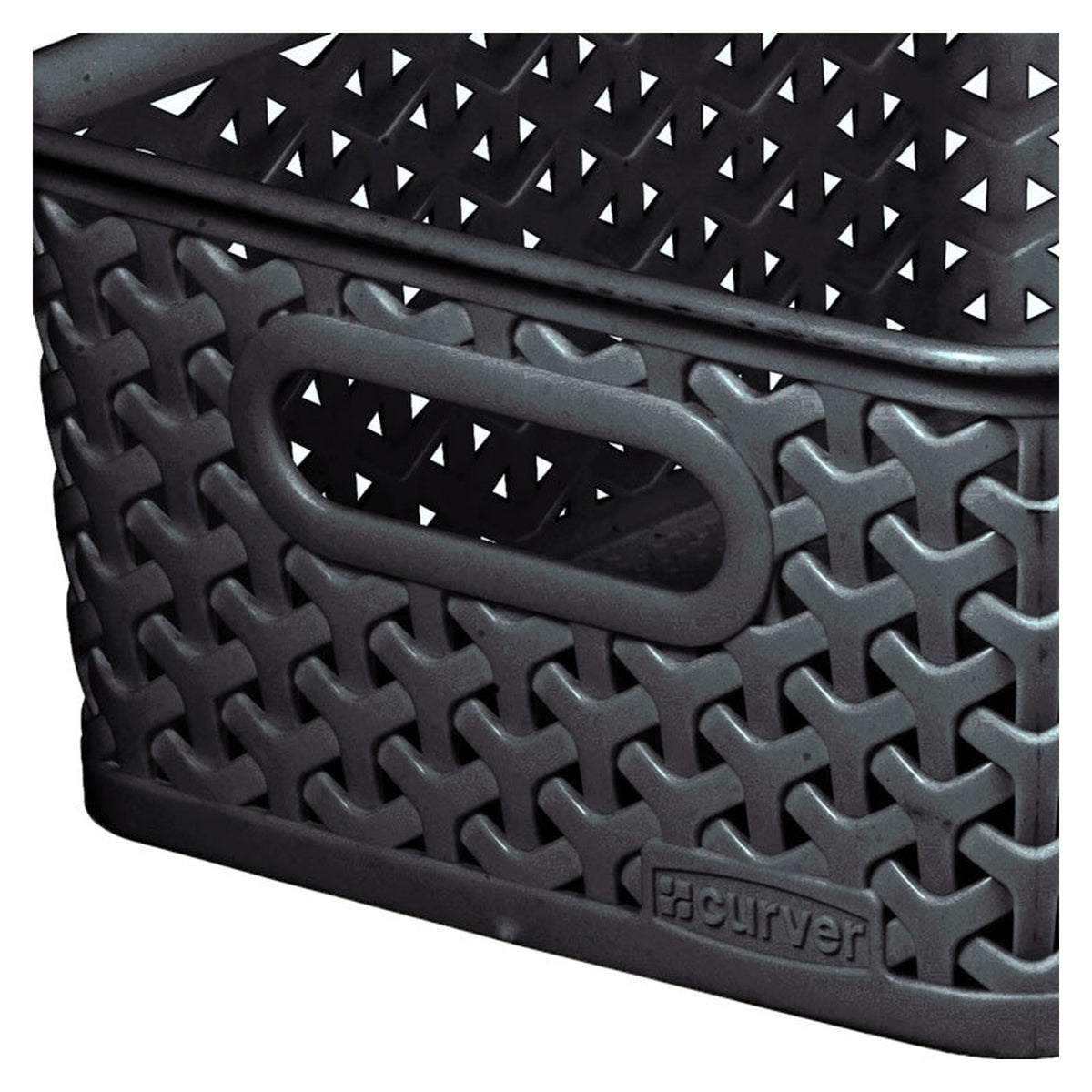 Curver My Style small storage box in anthracite, view 5