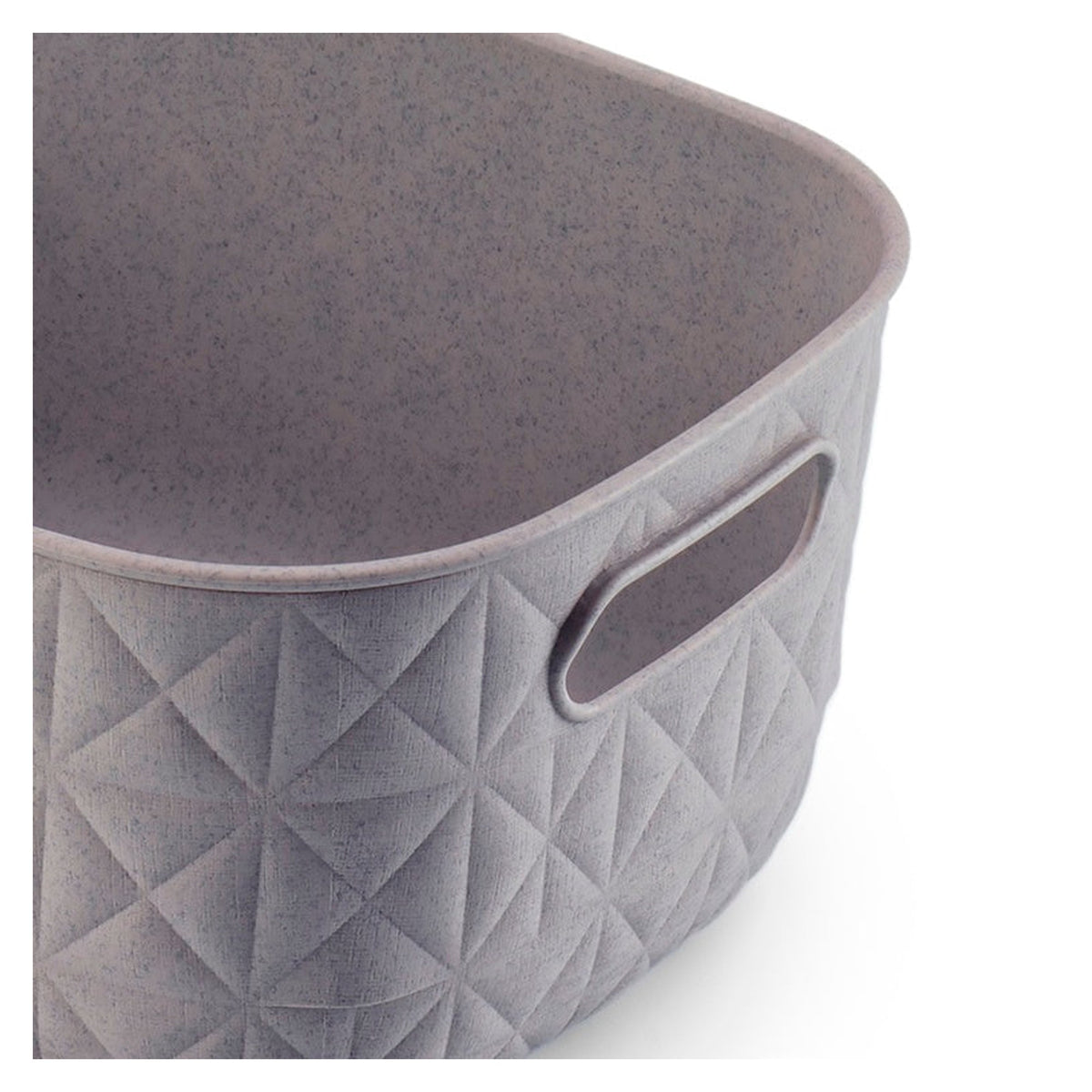 Curver Softex small 4L storage basket in taupe, view 3