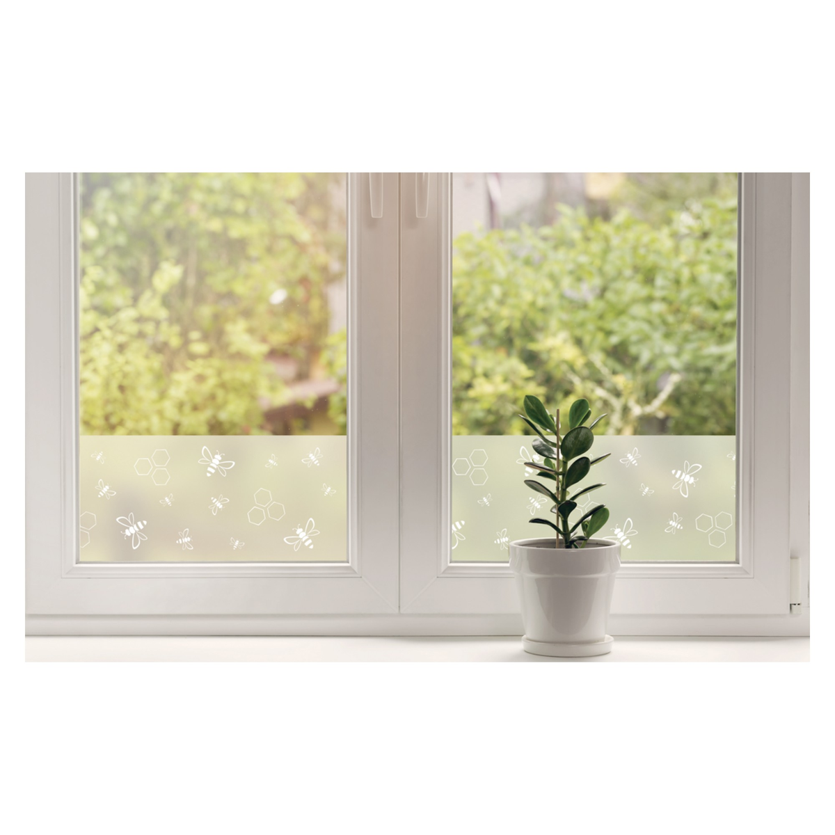 d-c-fix bees static cling window border 1.5m, view 2