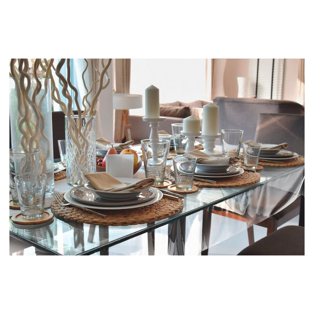 d-c-fix clear plastic tablecloth roll, 160cm x 30m, view 3