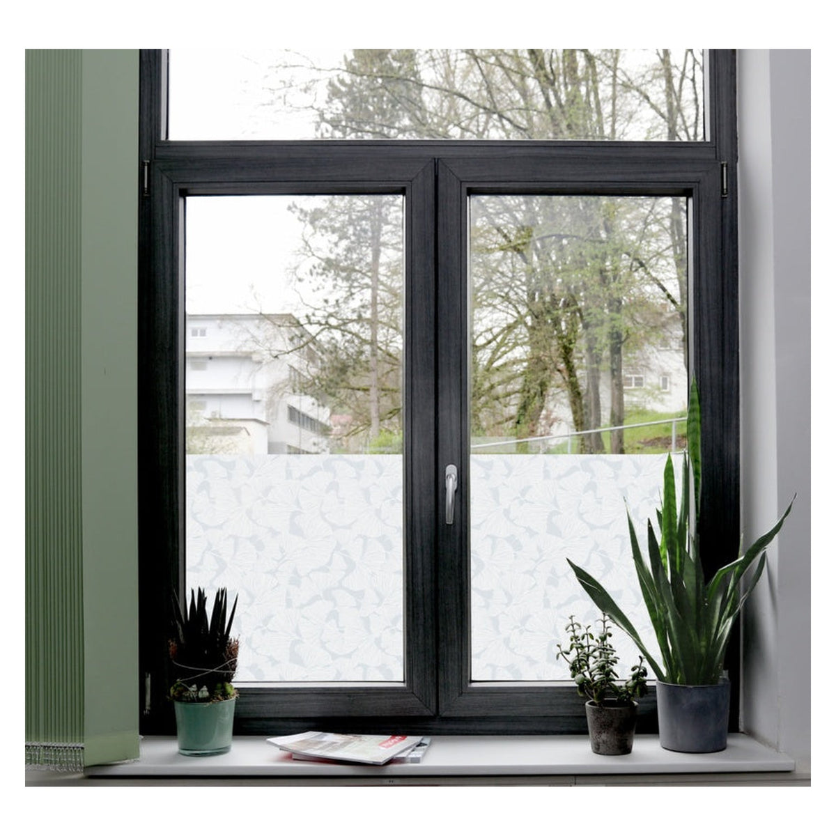 d-c-fix Eco Line Ginkgo static cling window film roll, view 4