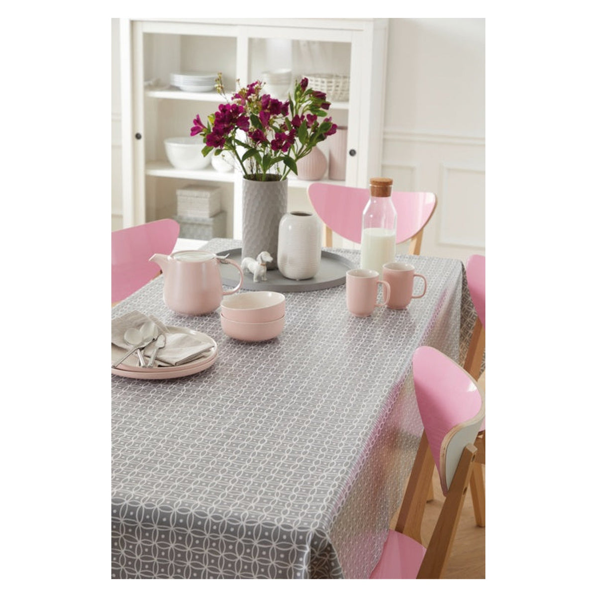 d-c-fix Manhattan Namika Grey tablecloth roll 20m x 140cm, view 3