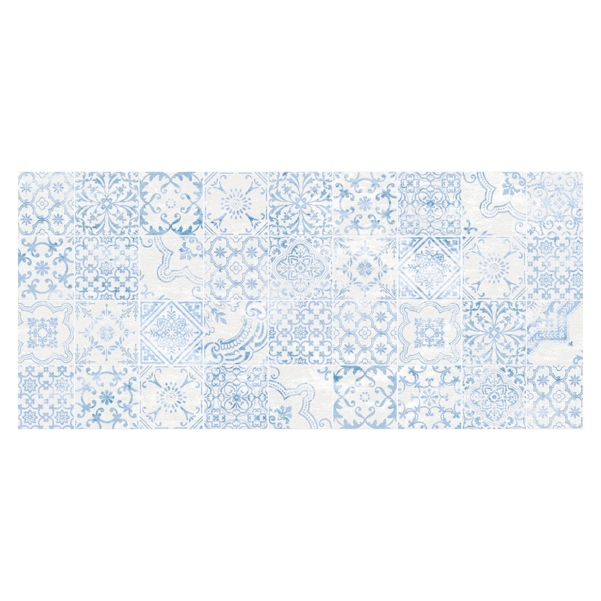 d-c-fix Manhattan Visbi Blue tablecloth 20m roll