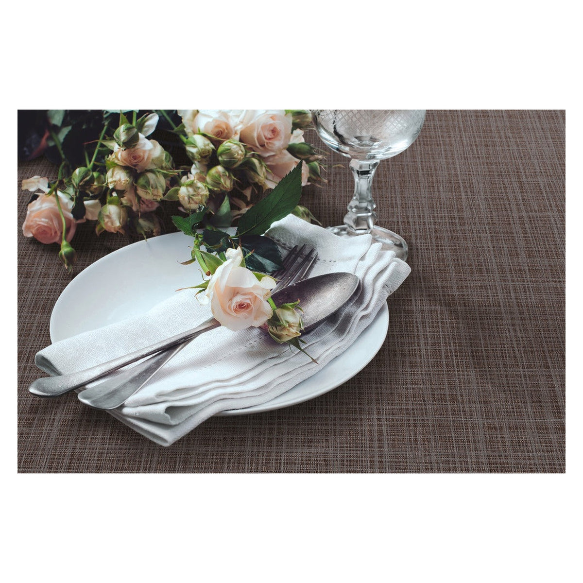 d-c-fix Monte Carlo tablecloth roll in Sharon Chestnut, view 2