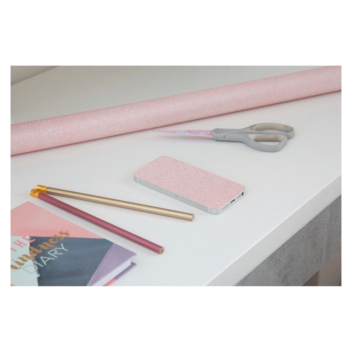 d-c-fix self adhesive film in Glitter Pink, 67.5cm wide, view 3