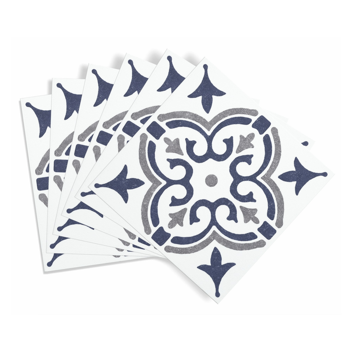 d-c-fix Jamila Blue self adhesive wall tiles pack of 6