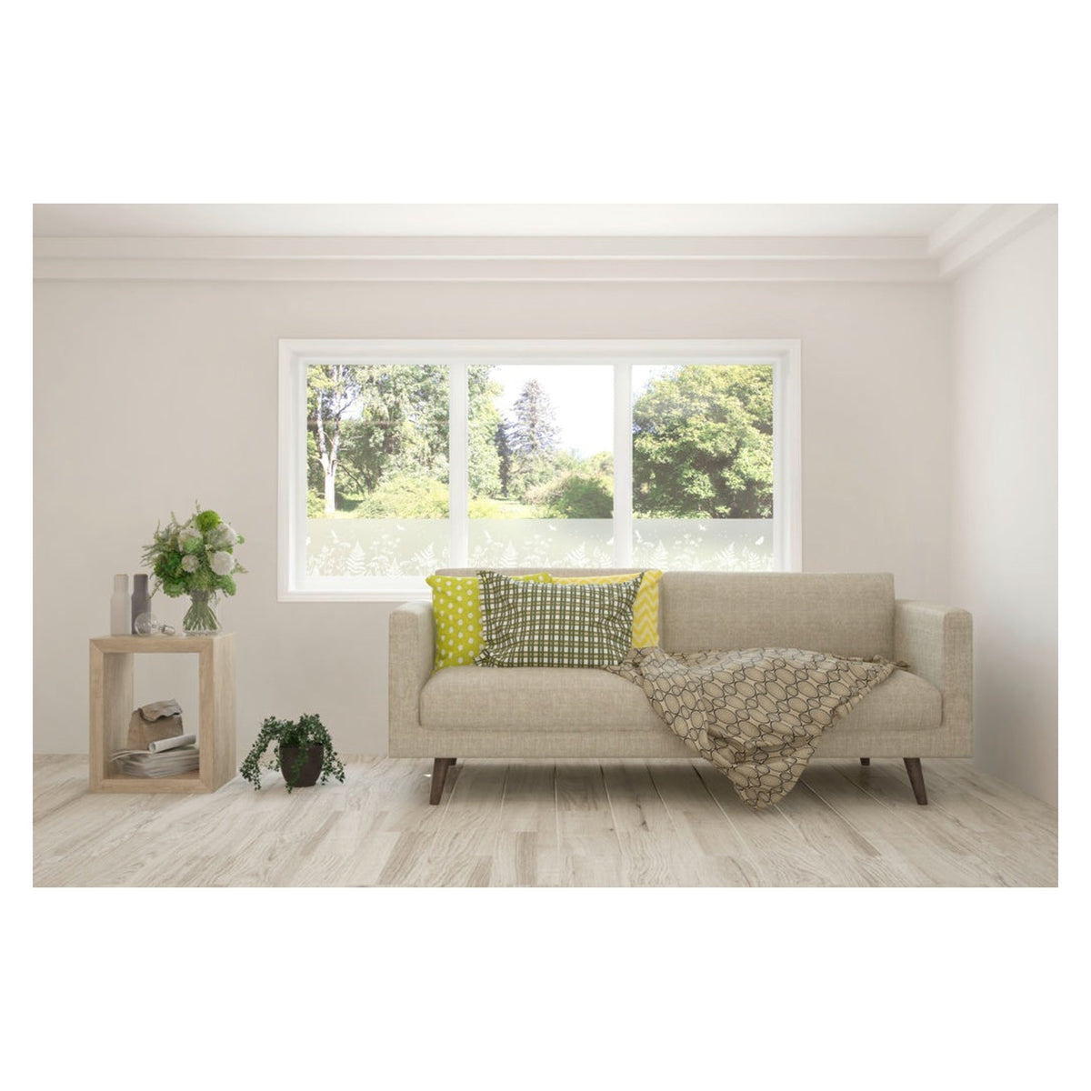 d-c-fix Meadow static cling window border 1.5m