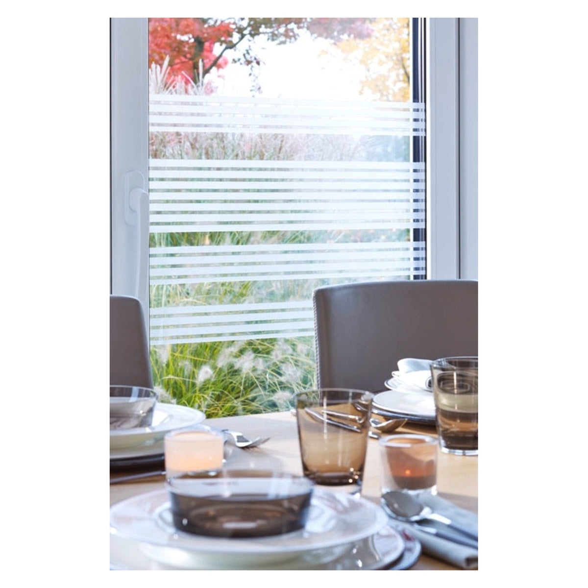 d-c-fix Stripe Clarity static cling window film 45cm x 2m, view 2
