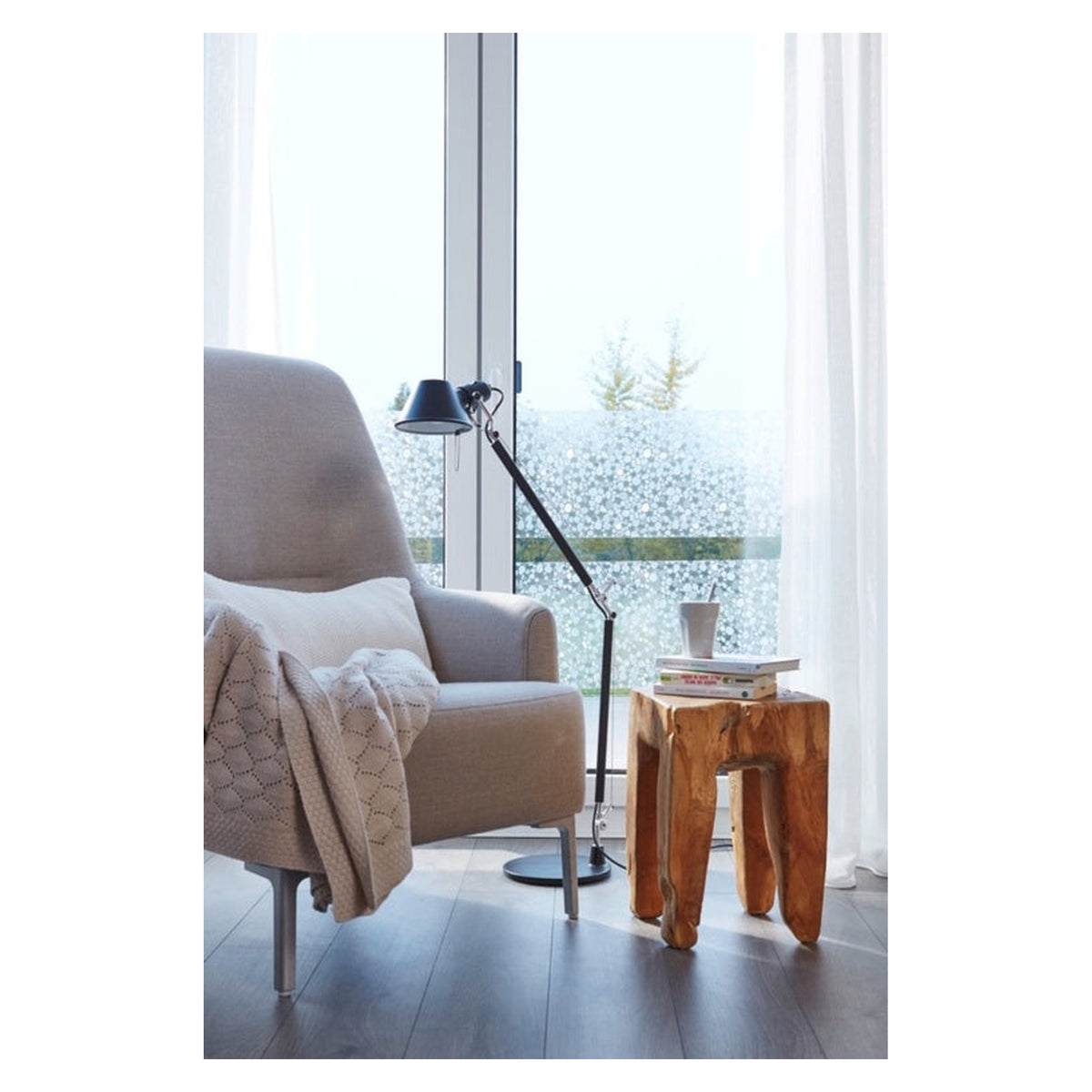 d-c-fix Stripe Hope static cling window film 45cm x 2m, view 3