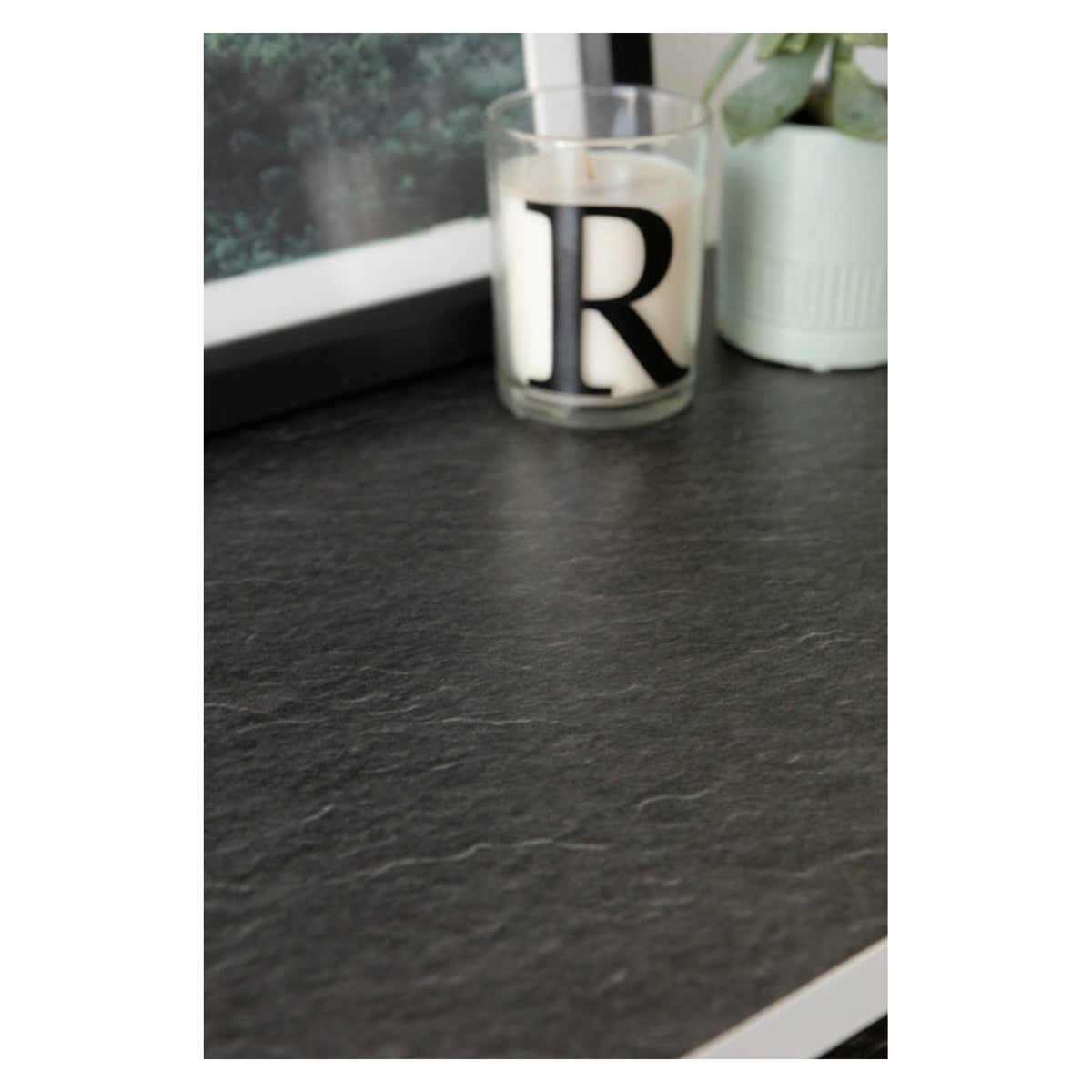 d-c-fix Steine Black Slate self adhesive film roll 2m x 675mm, view 5
