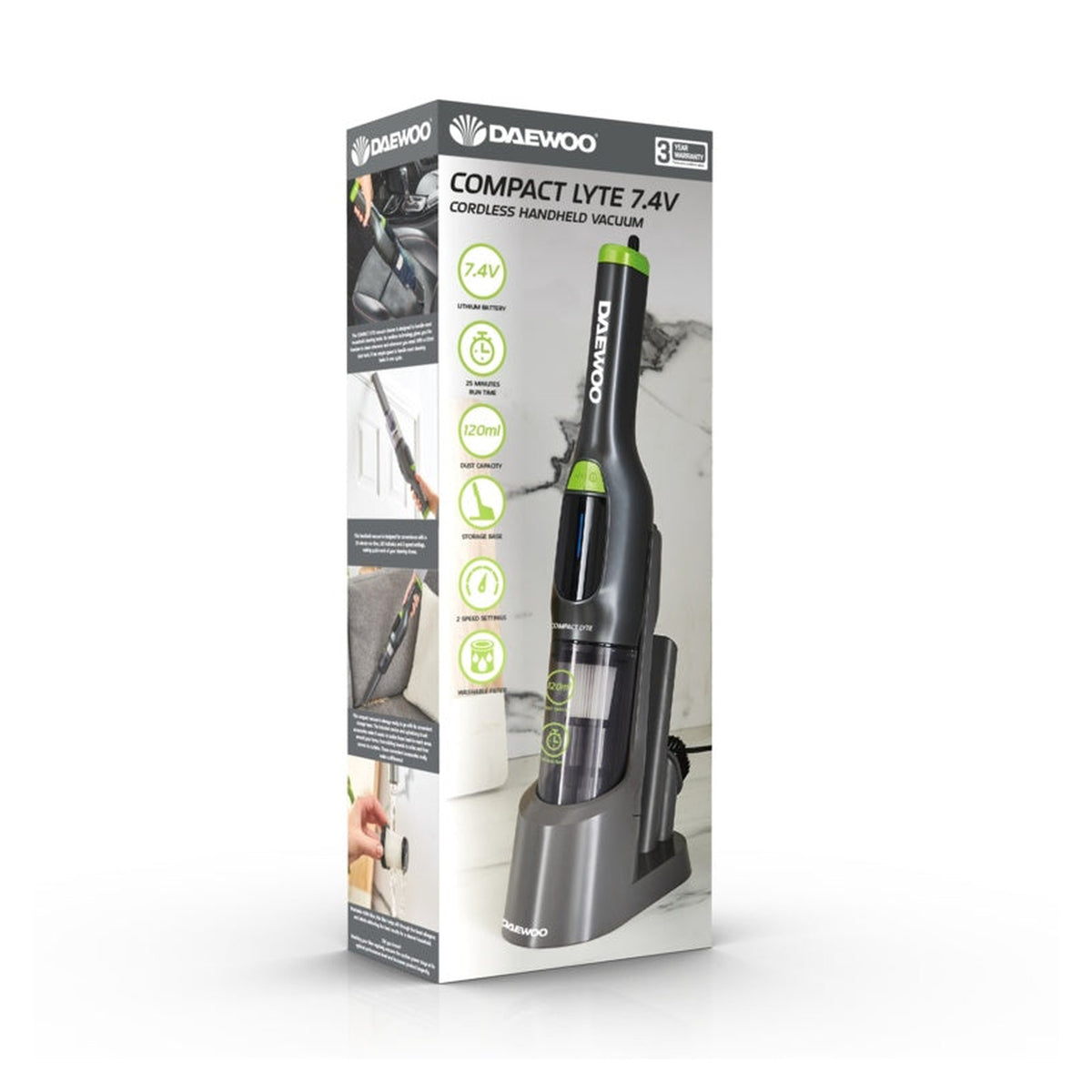 Daewoo Cyclone handheld cordless vacuum cleaner, view 9
