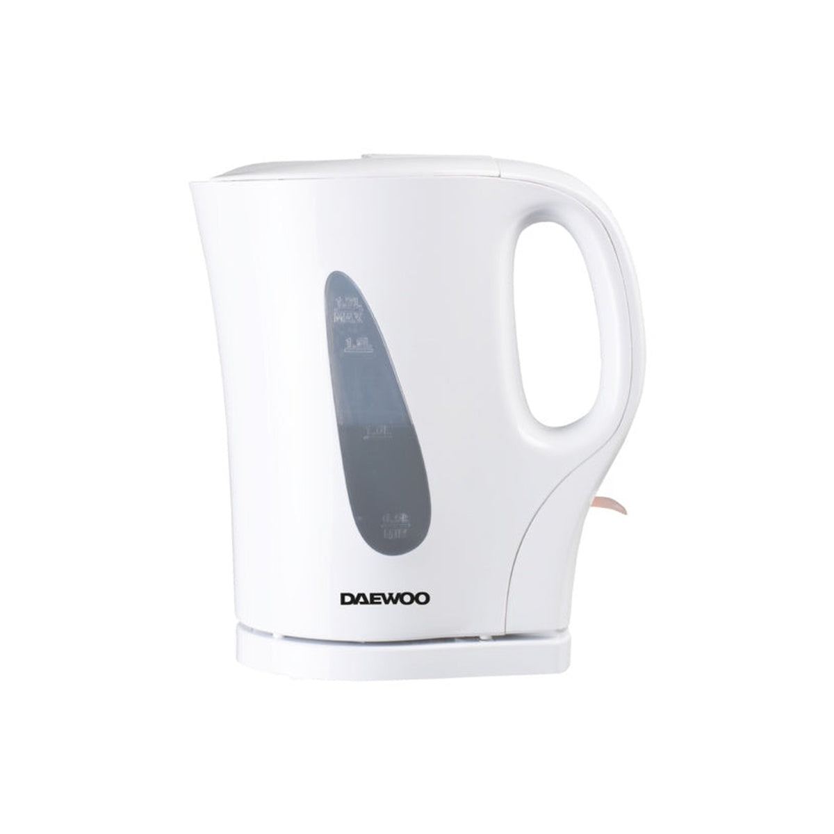 Daewoo 1.7L white plastic kettle, view 3
