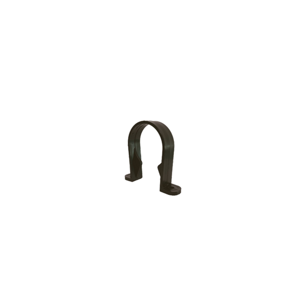 Davant black 32mm pipe clips pack of 10