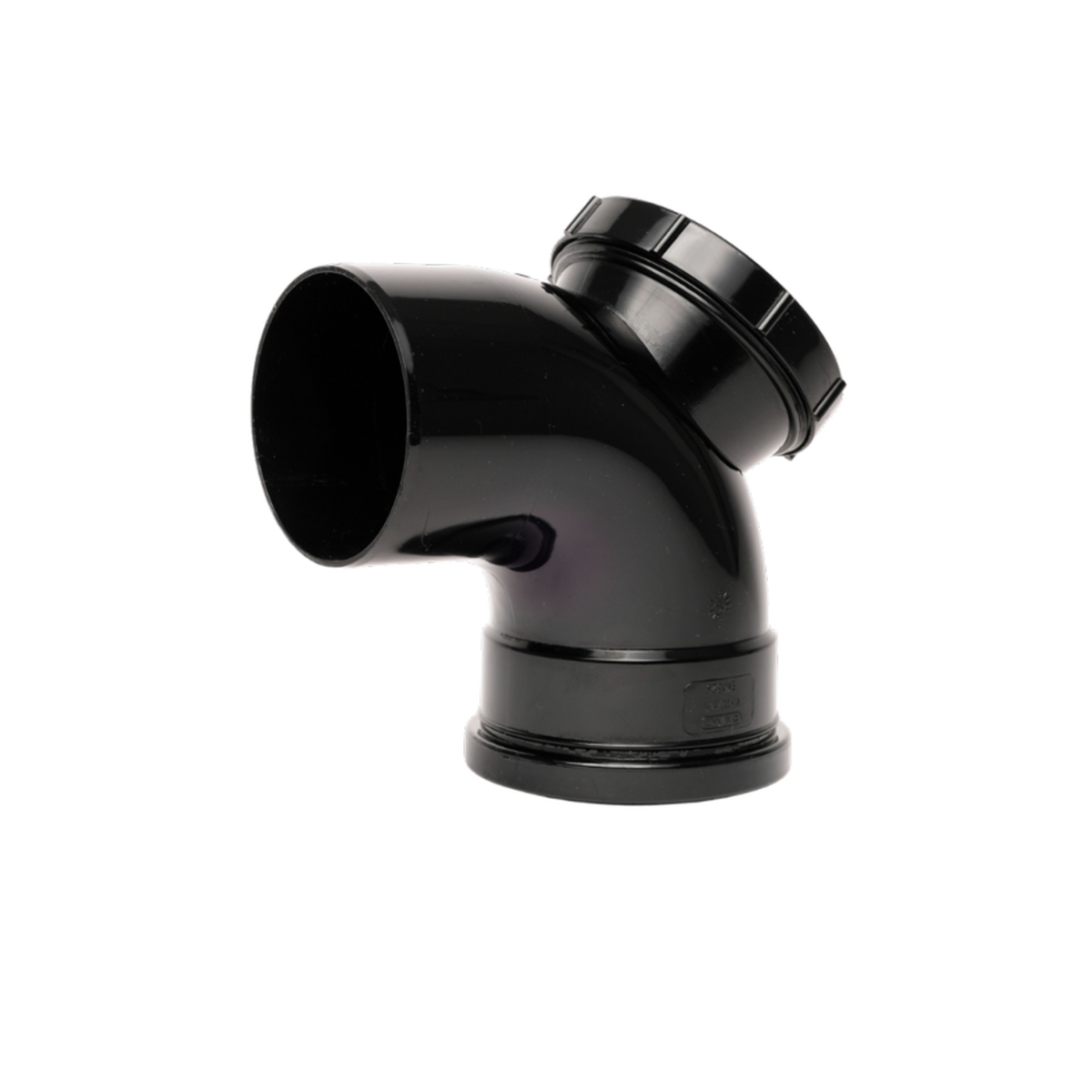 Davant 110mm black single socket access bend