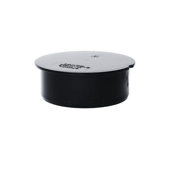Davant black 110mm soil socket plug