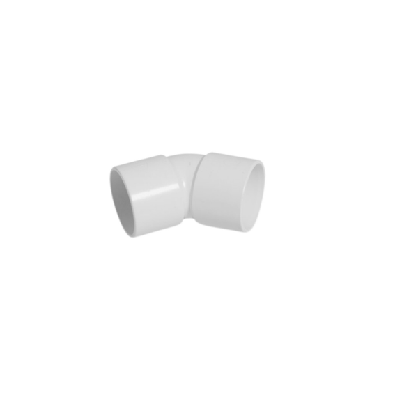 Davant white 40mm 45 degree solvent weld bend