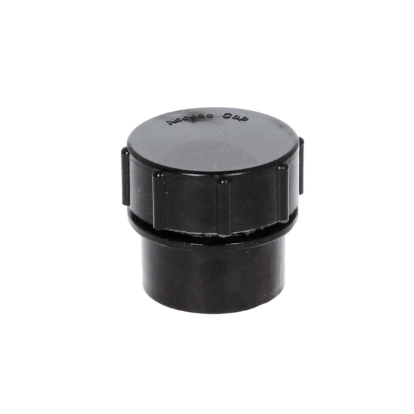 Davant black 40mm solvent weld screwed access plug