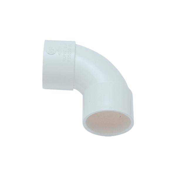 Davant white 32mm solvent weld swept bend