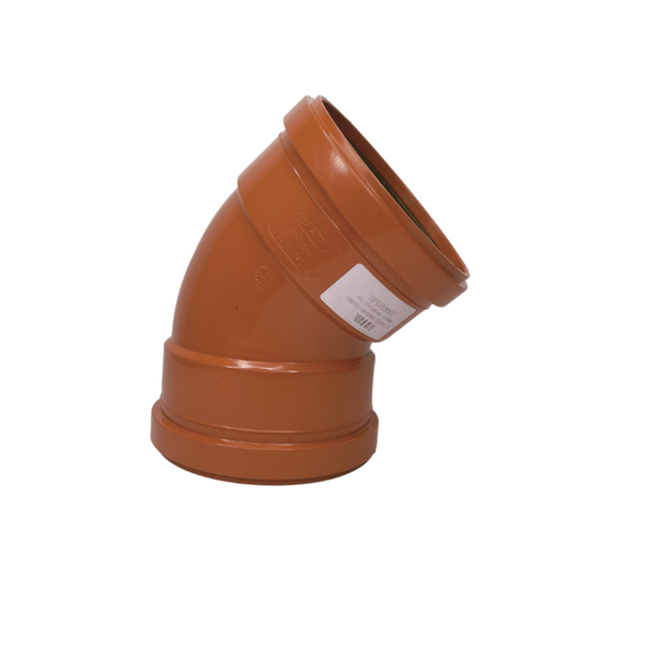 Davant 110mm underground double socket 45 degree bend