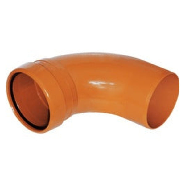Davant 110mm underground single socket 87.5 degree bend