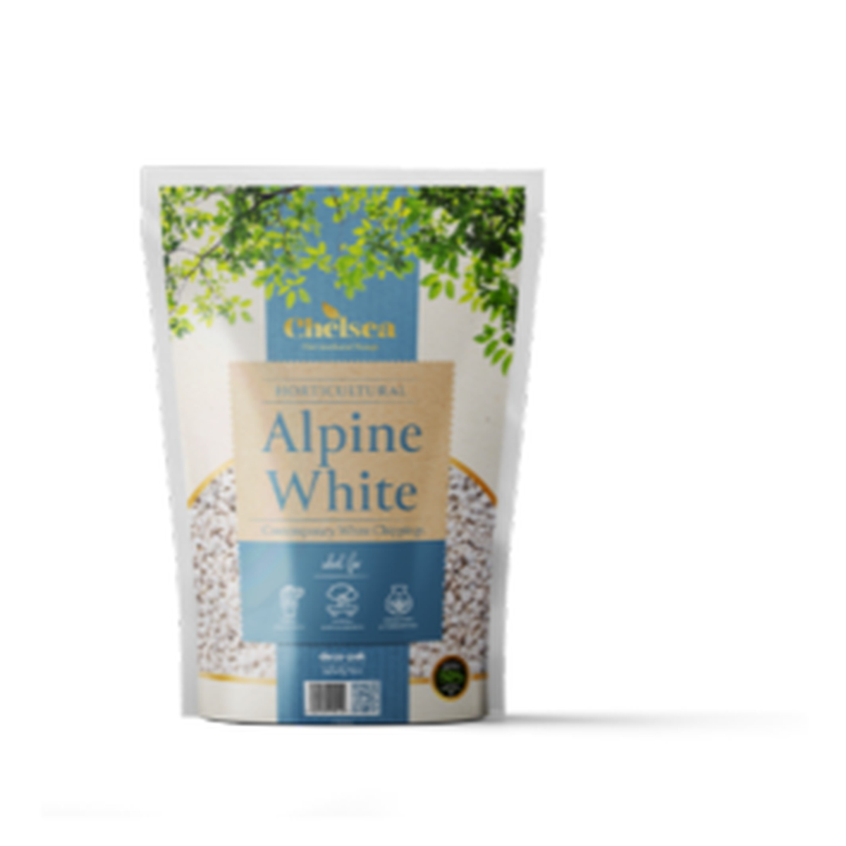 Deco-Pak Chelsea alpine white decorative stones 3kg bag