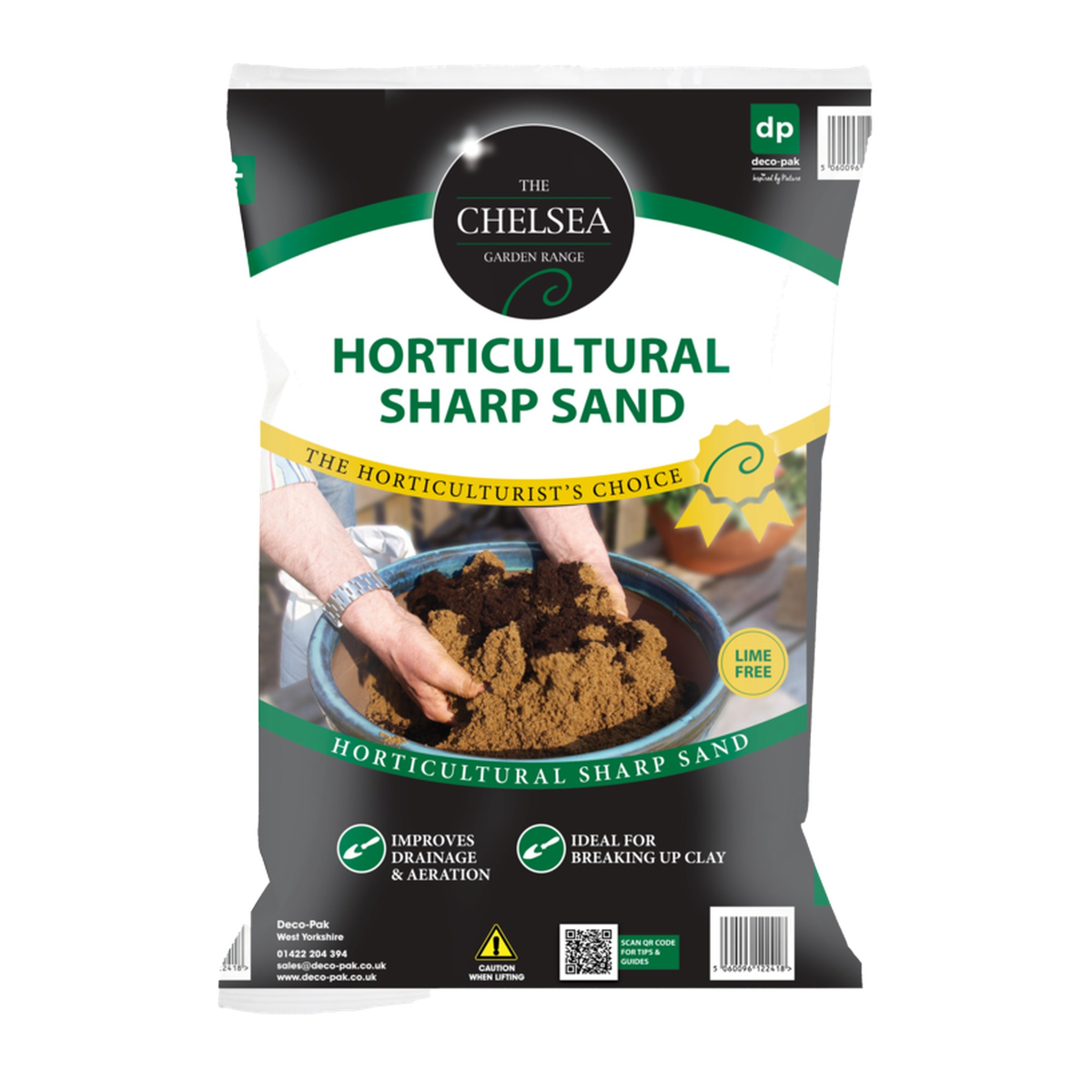 Deco-Pak horticultural sharp sand 4kg pack