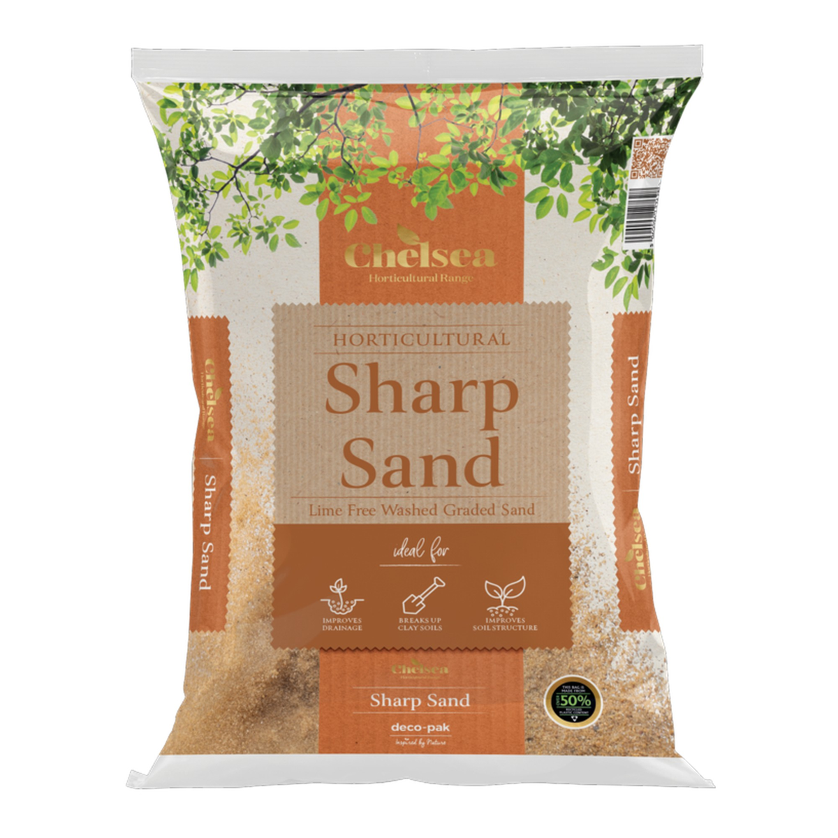 Deco-Pak horticultural sharp sand large pack approx 20kg