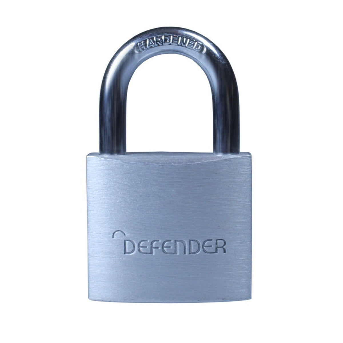 Defender 30mm aluminium padlock with two keys