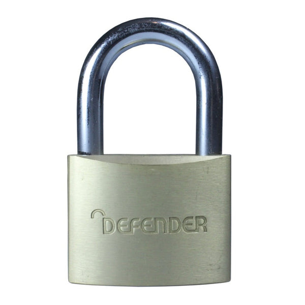 Defender 50mm solid brass padlock